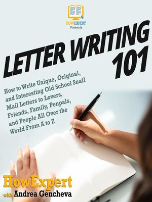 cover image of Letter Writing 101